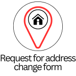 Request for address change form
