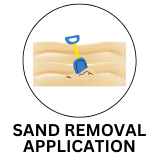 SAND REMOVAL